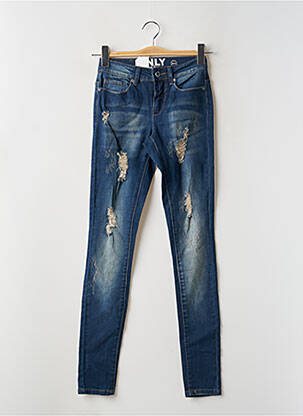 Jeans skinny taille normale taille normale bleu ONLY femme