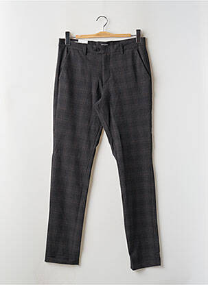 Pantalon slim stretch taille normale gris JACK & JONES homme