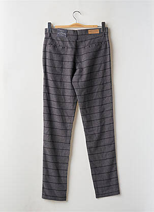 Pantalon slim stretch taille normale gris BRUCE & BUTLER  homme