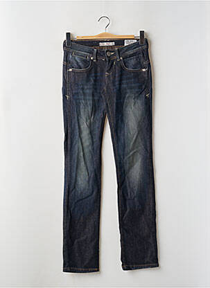 Jeans coupe droite stretch taille basse bleu LTB femme