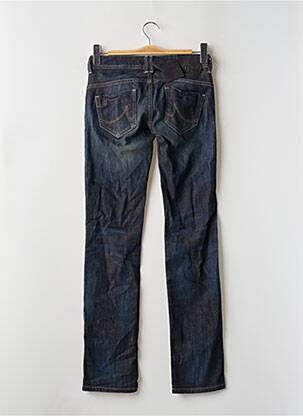 Jeans coupe droite stretch taille basse bleu LTB femme