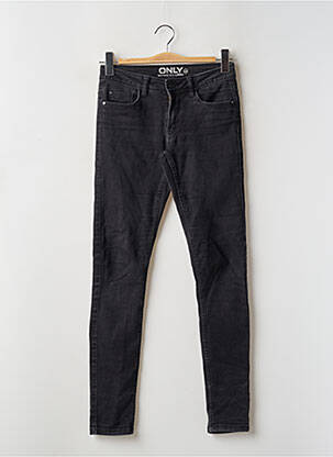 Jeans skinny taille normale taille normale noir ONLY femme