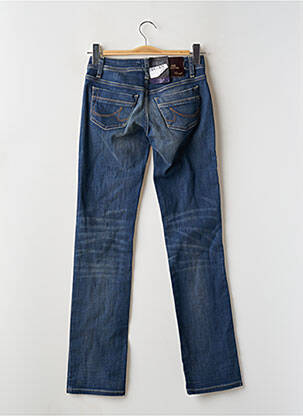 Jeans coupe droite stretch taille basse bleu LTB femme