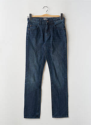 Jeans coupe slim taille normale taille ajustable bleu JBC fille