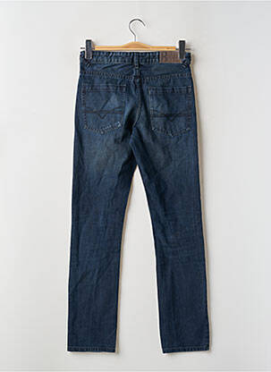 Jeans coupe slim taille normale taille ajustable bleu JBC fille