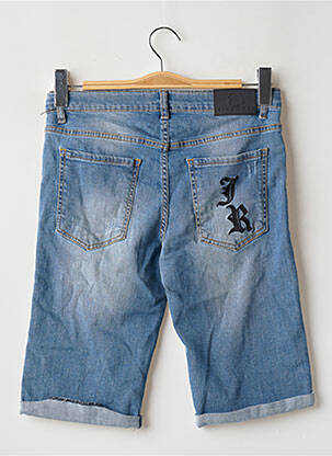 Bermuda tissage denim taille ajustable bleu JOHN RICHMOND garçon