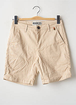Bermuda coupe chino taille normale beige LE FABULEUX MARCEL DE BRUXELLES femme