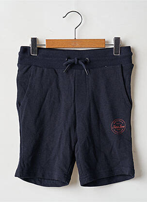 Bermuda taille élastique taille élastique bleu JACK & JONES garcon