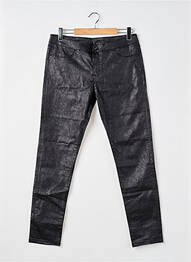 Jegging tissage enduit taille normale noir DENIM STUDIO femme