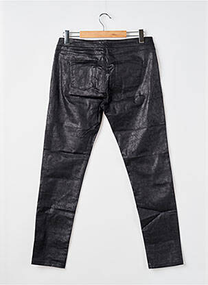Jegging tissage enduit taille normale noir DENIM STUDIO femme
