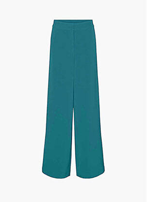 Pantalon droit stretch taille normale vert VERO MODA femme