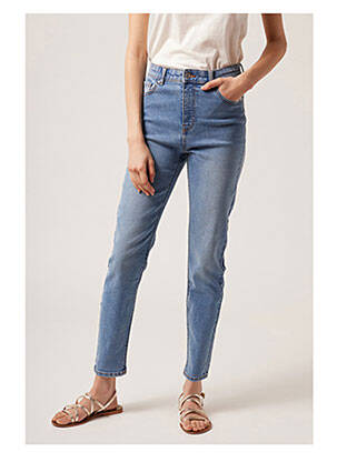 Jeans skinny taille normale taille normale bleu NAF NAF femme