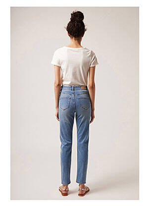Jeans skinny taille normale taille normale bleu NAF NAF femme