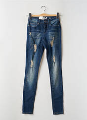 Jeans skinny bleu ONLY pour femme seconde vue