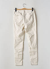 Pantalon slim beige VERO MODA pour femme seconde vue