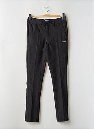 Pantalon slim noir TOURIST LEMC pour homme