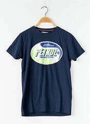 T-shirt bleu PETROL INDUSTRIES pour garçon seconde vue