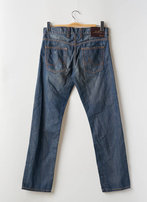 Jeans coupe slim effet usé délavé taille normale bleu LTB homme