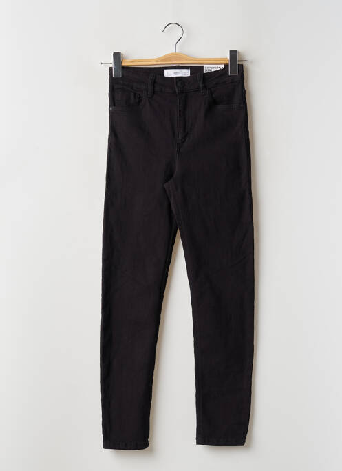 Jeans skinny taille haute taille haute noir MANGO femme