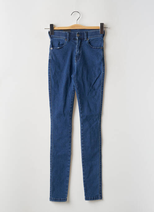 Jeans skinny taille haute taille haute bleu DR DENIM femme