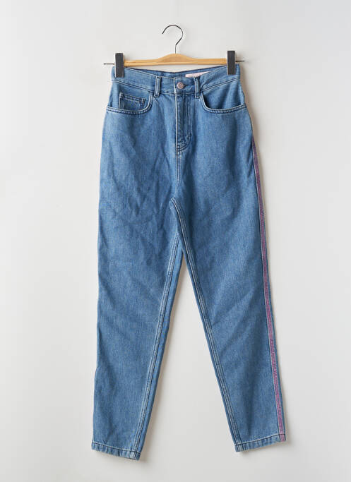Jean coupe mom poches taille haute bleu STIEN EDLUND femme