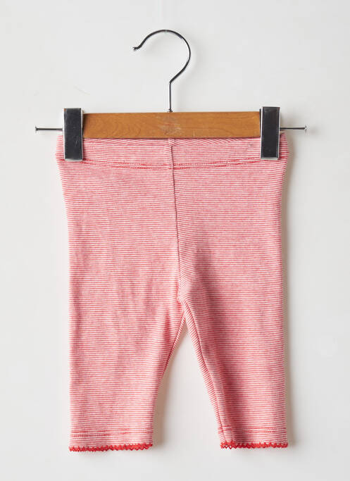 Legging tissage jersey taille élastique rouge ABSORBA fille