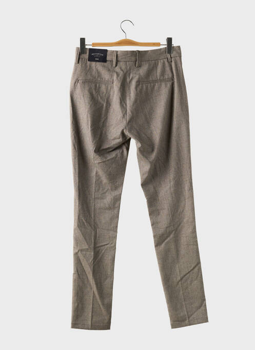 Pantalon slim stretch taille normale gris BRUCE & BUTLER  homme