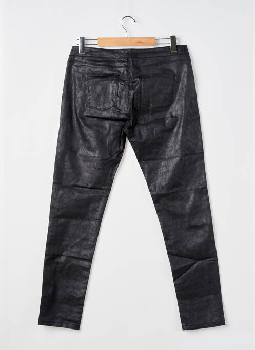 Jegging tissage enduit taille normale noir DENIM STUDIO femme