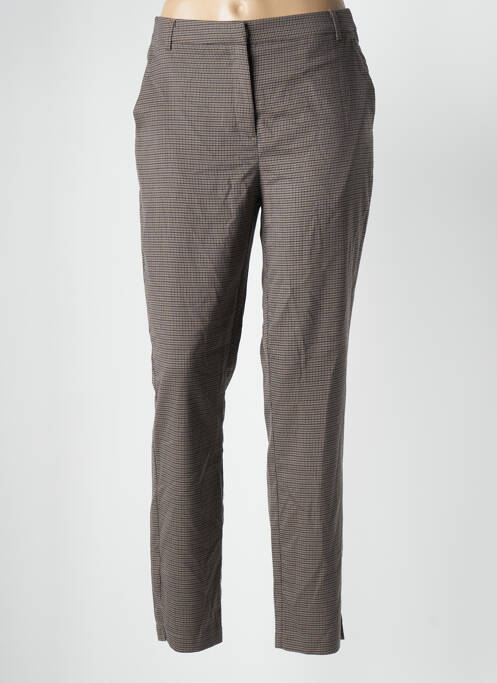 Pantalon slim marron VERO MODA femme