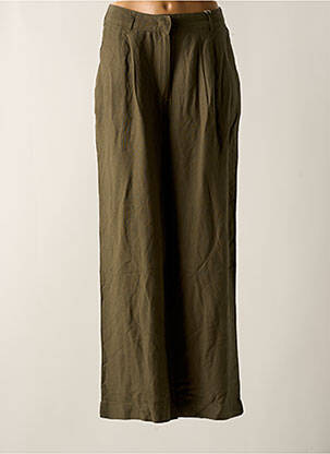 Pantalon large poches vert TOM TAILOR femme