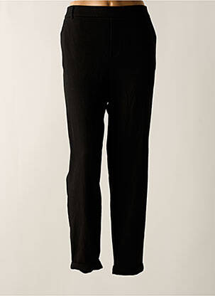 Pantalon slim taille élastique noir VERO MODA femme