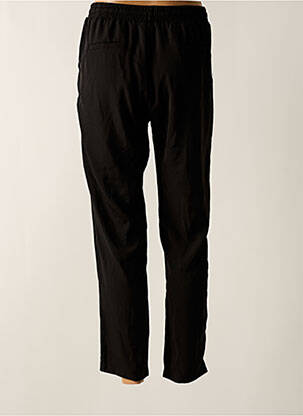 Pantalon slim taille élastique noir BELLITA femme