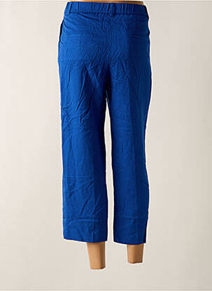 Pantacourt coupe droite bleu MANGO femme