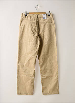 Pantalon droit poches beige LMTD femme