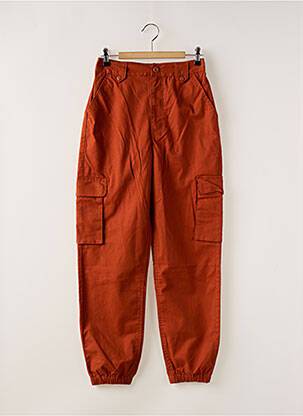 Pantalon cargo poches orange VANS femme