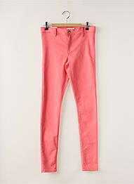 Pantalon slim fermeture zippée sous rabat boutonné rose NAME IT fille