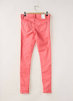 Pantalon slim fermeture zippée sous rabat boutonné rose NAME IT fille