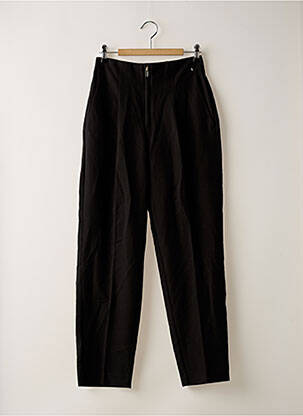 Pantalon droit noir MANGO pour femme