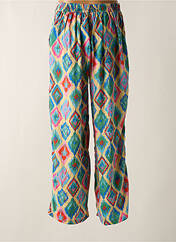 Pantalon droit vert GOLD & SILVER pour femme seconde vue