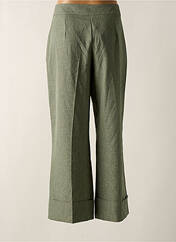 Pantalon flare vert AMELIE & AMELIE pour femme seconde vue