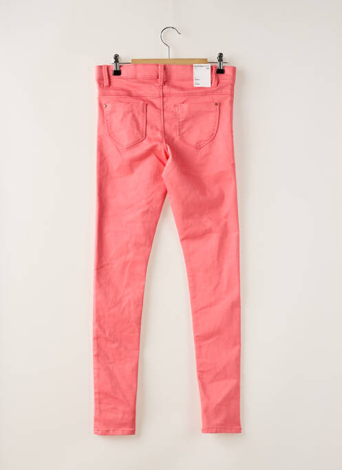 Pantalon slim fermeture zippée sous rabat boutonné rose NAME IT fille