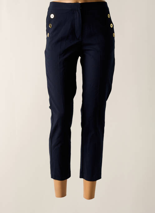 Pantalon 7/8 bleu MANGO pour femme