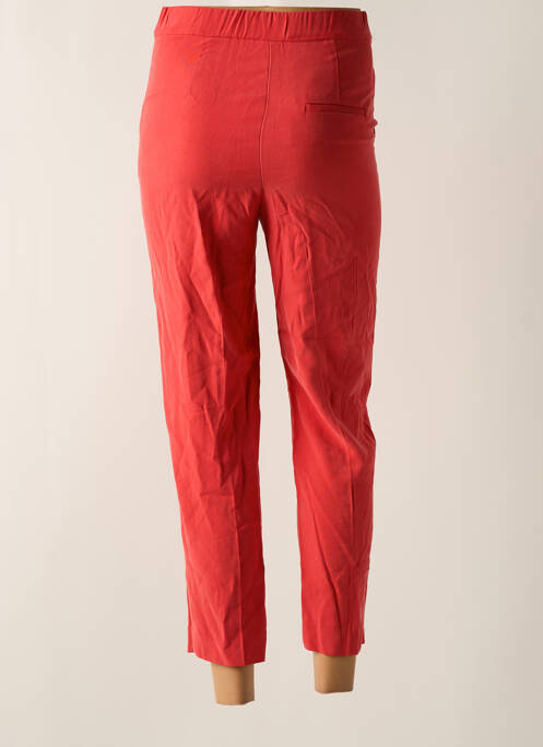 Pantalon 7/8 rouge MANGO pour femme