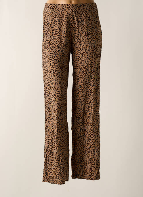 Pantalon droit beige VERO MODA pour femme