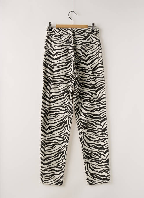 Pantalon droit noir MANGO pour femme