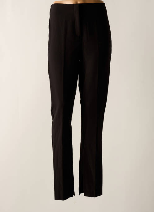 Pantalon slim noir MANGO pour femme