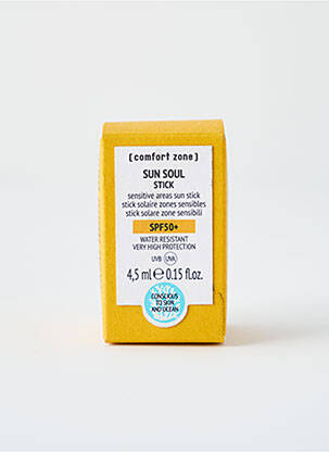 Protection solaire corps jaune COMFORT ZONE femme