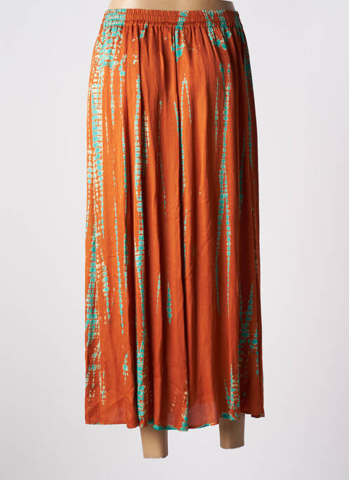 Jupe longue marron BELLA JONES pour femme