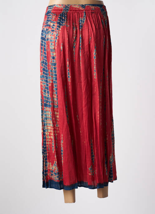 Jupe longue rouge BELLA JONES pour femme