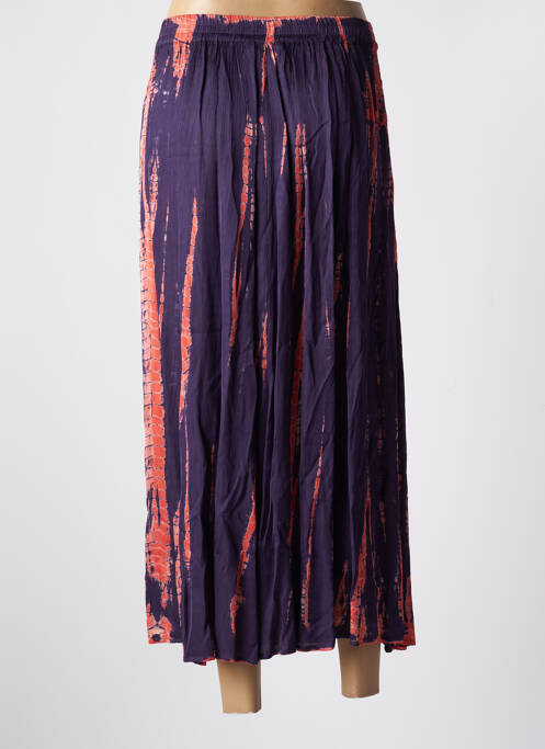 Jupe longue violet BELLA JONES pour femme